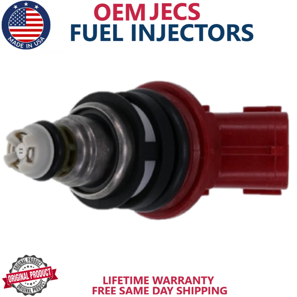 NEW OEM JECS 4pc Fuel Injectors For 1992-1999 Subaru Forester Impreza Legacy H4 - Image 3 of 4