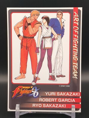 Ryo Sakazaki Yuri Robert Garcia #4 The King of Fighters 96 KOF SNK