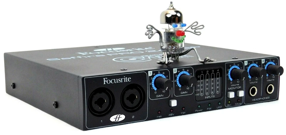 Focusrite Saffire Pro 24 DSP Audio Interface FireWire + Neuwertig + Garantie - Bild 2 von 4
