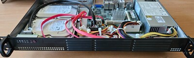 Supermicro Mainboard X11SBA-LN4F mini-ITX Pentium N3710 im Chassis 504-203B