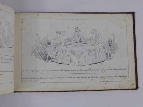Rodolphe Töpffer: colección de historias estampadas Mr. Crepin Geneve 1846 - Imagen 9 de 19