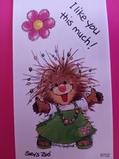 Vintage Suzy  s Zoo Sticker Module
