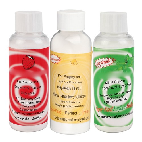 Flavours Dental Cleaning Powder Prophy Mate Air jet Polisher Powder Strawberry - Picture 5 of 14