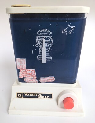 Rare 1976 Tomy Waterful Robot Game, Very Clean, As Much Fun as You Remember!