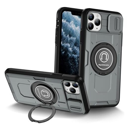 Case for iPhone 11 Pro Max, [Military-Grade] iPhone 11 Pro Max 6.5 inches Gray