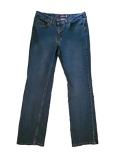 Vintage Jordache Lo Rise Stretch Denim Jeans Size 11/12 Straight Leg