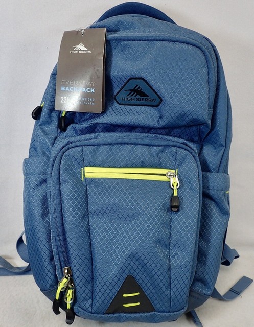 High Sierra Everyday Backpack Book Bag 