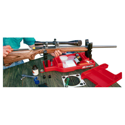 MTM Site-In-Clean Rifle Rest & Cleaning Center Red | eBay