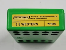 77309 REDDING TYPE-S FULL LENGTH BUSHING SIZING DIE - 6.8 WESTERN - NEW