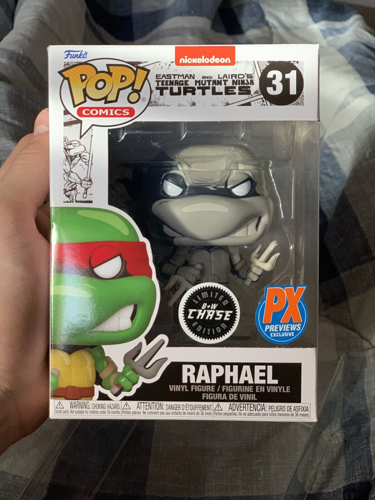 Funko Pop! Tartarugas Ninja Teenage Mutant Ninja Turtles Raphael 31 - Moça  do Pop - Funko Pop é aqui!