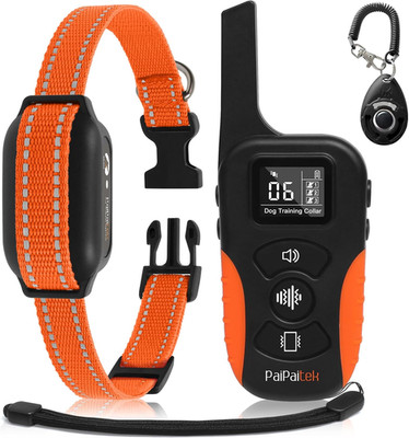 Dog Vibration Collar with Controller No Shock, 3300Ft Waterproof Training Dog Co
