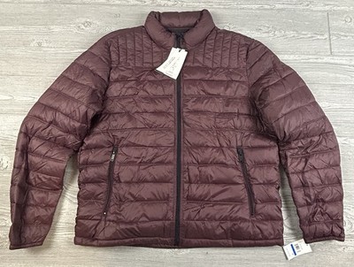 DKNY Women s Packable Puffer Jacket Burgundy XL Ultra Loft Insulated NWT