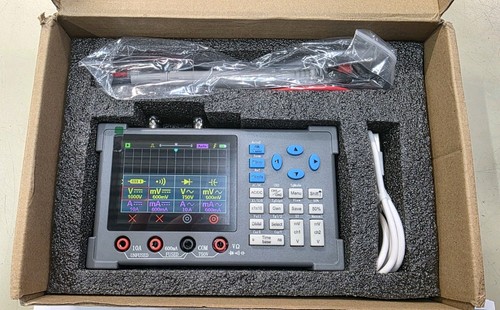 2 Kanal Digitaloszilloskop mit Multimeter 120M Bandbreite 200Msps
