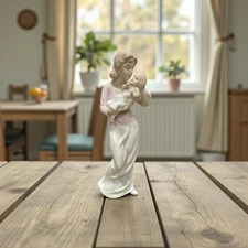 The Valencia Collection Roman Inc Mother And Newborn Baby Porcelain Figuring