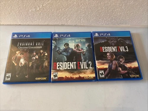 Resident Evil Origins Collection And RE 2  Survival Horror PS4 Lot