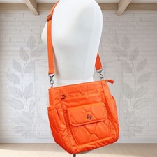 NEW ❤️ Lug Toss Papaya Convertible Tote RFID Orange