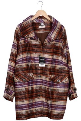 Heine Jacke Damen Anorak Jacket Kurzmantel Gr. EU 50 Wolle Mehrfarbig #req4p48