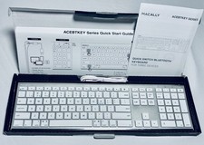 Macally Quick Switch Bluetooth Keyboard for T...