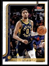 Tyrese Haliburton 2025-26 Topps Rip Night Exclusive #BK7