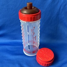 Vintage 70s PLAYTEX Drop-In ORIGINAL NURSER Bottle Holder 8oz FLAT TOP Nipple