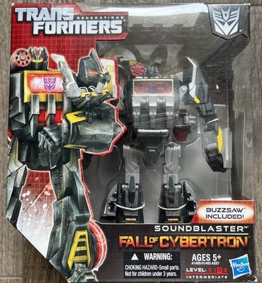 Transformers Generations Fall Of Cybertron Sound Blaster & Buzzsaw CHUG G1