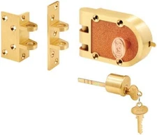 Segal SE15361 Jimmy-Proof Deadbolt Single Cylinder Brass