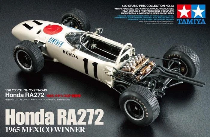 TAMIYA 1/20 HONDA F1 RA272 (LIMITED EDITION) - Immagine 2 di 2