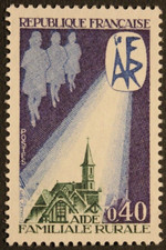 Timbre - FRANCE - Aide famille rurale - YT1682 - Neuf** - 1971
