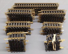 Atlas HO Assorted Code 100 Snap Track Sections 61 EX