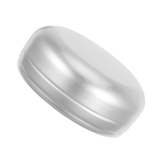 Round Aluminum Box Soap Hand Holder Travel Tray Bathroom Containers - Picture 6 of 12