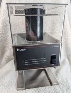 Bunn 20580.0001 LPG Low Profile 6 lb. Single Hopper Grinder - 120V