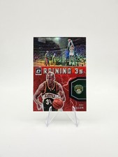Ray Allen 2021-22 Panini Donruss Optic Raining 3s Red SP /99 #20 Supersonics