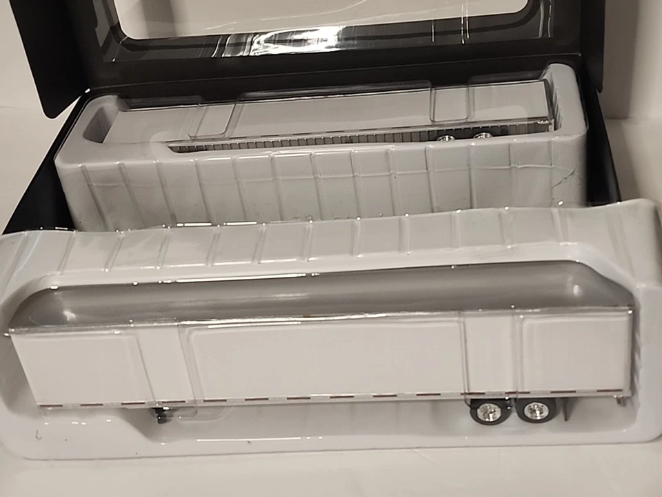 Tonkin реплики 1:50 трейлер грузовой белый двойной пакет трейлер реплики - Изображение 3 из 4