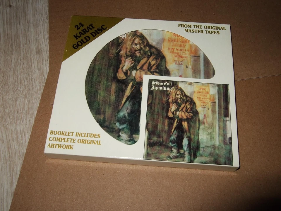 JETHRO TULL : AQUALUNG 24KT GOLD CD BOX 1997 DCC GZS 1105 USA - Bild 1 von 3