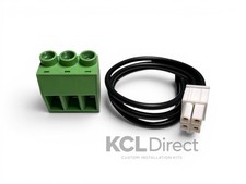 Power Connector with Harness for JL Audio MicroSub  PowerWedge  Green 