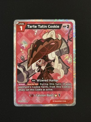 Tarte Tatin Cookie BS3-016 Rare Cookie Run Braverse English