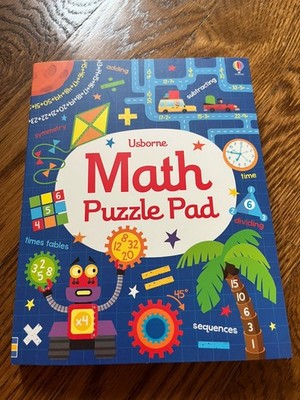 Usborne Puzzle Pad [Paperback] [Sep 01, 2016] Sam Smith - NEW!!!!