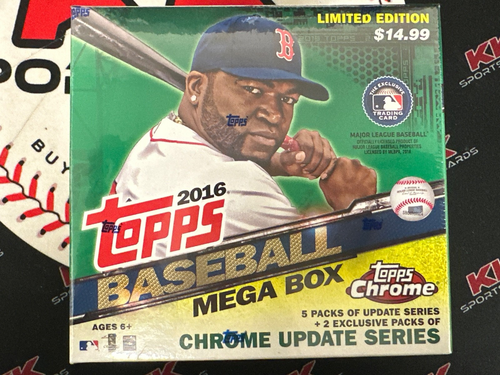 2016 Topps Chrome Mega Update Series Box Sealed RC Rookie Exclusive ...