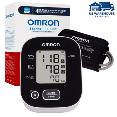 #ad Blood Pressure Monitor Upper Arm Bluetooth Home Use BP Machine with Cuff $47.87