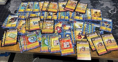 Digimon Digital Monsters 1999 Trading Card Lot English HUGE MAKE OFFER