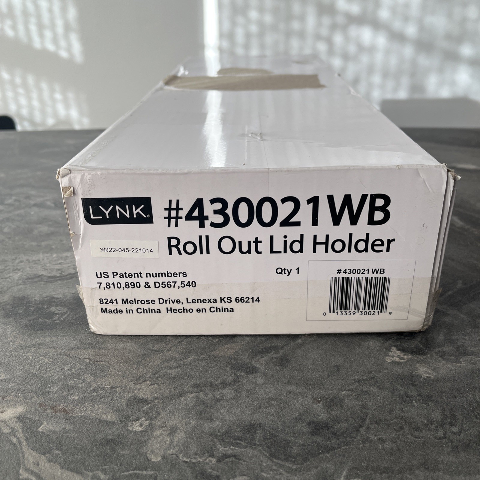 Lynk Professional Slide Out Pan Lid Holder Kitchen Cabinet Organizer Rack New