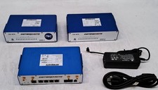 Lot of 3 DATAREMOTE CDS-9070 LTE Cellular Router missing one power adapter anten