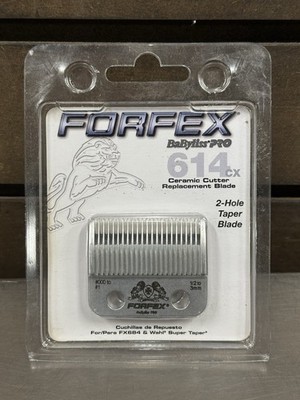 Forfex Babyliss 614CX - Ceramic Cutter Replacement Blade 2-Hole Taper Blade