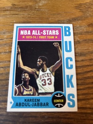 1974-75 Topps - Kareem Abdul-Jabbar #1