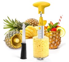 YYP Pineapple Cutter with Knife Upgraded Electric Manual Durable Pineapple Core