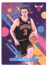 2025-26 Topps Finest - Josh Giddey #34 Purple Refractor /250 Chicago Bulls