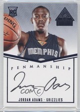 2014 Panini Paramount Penmanship Rookies Blue 40/49 Jordan Adams #PR-JA Auto 0f8