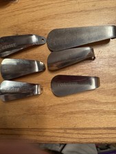 6 Vintage Metal Shoe Horns 4 Bostonians  2