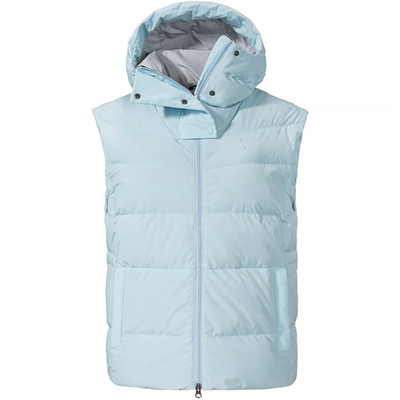 SCHÖFFEL Damen Daunenweste Weste Down Vest Vindave Gr XS )34) blau NEU