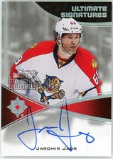 Jaromir Jagr 2015-16 Upper Deck Ultimate Signatures Autograph Card #US-JJ 